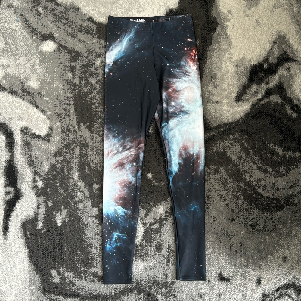 Black Milk Clothing Galaxy Black Leggings